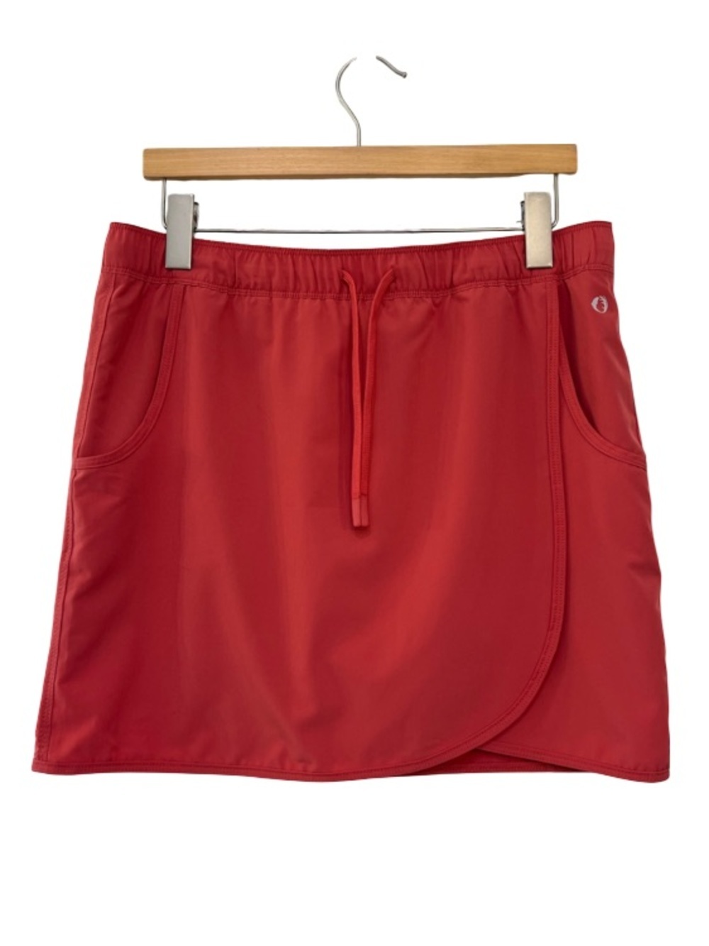 The American Outdoorsman Crossover Faux Wrap Skort UPF 50 Quick Dry Skirt Shorts